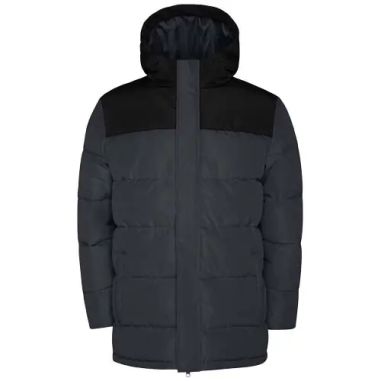 Chaqueta acolchada infantil con capucha fija