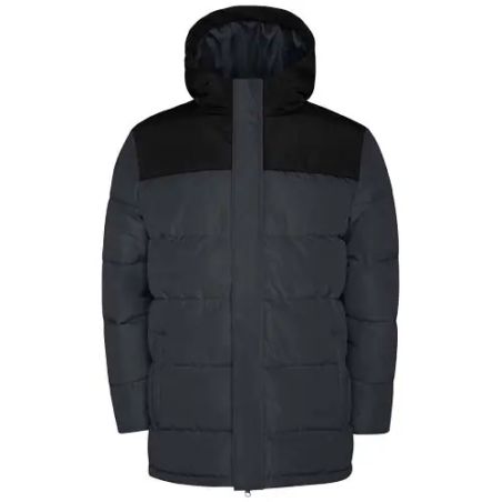 Chaqueta acolchada infantil con capucha fija