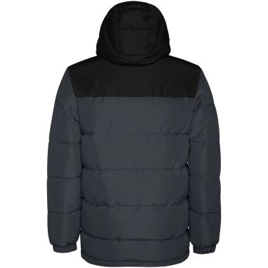 Chaqueta acolchada infantil con capucha fija