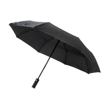 Paraguas plegable rPET 190T automático empuñadura neumático