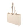 Bolsa de algodón 220 g/m² con fuelle 10 cm - Imagen 3