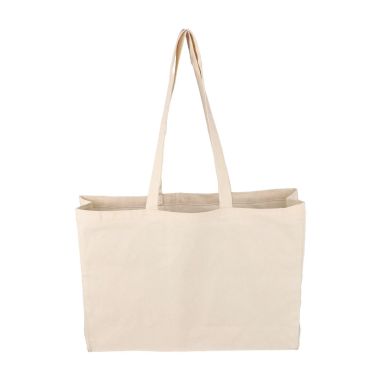 Bolsa de algodón 220 g/m² con fuelle 10 cm