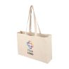 Bolsa de algodón 220 g/m² con fuelle 10 cm - Imagen 5