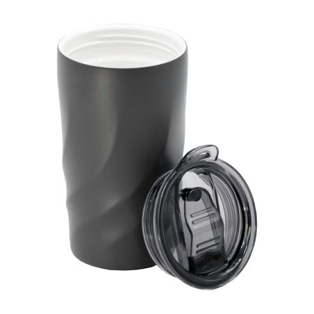 Vaso termo inox reciclado 400 ml cerámico Coppertech tapa