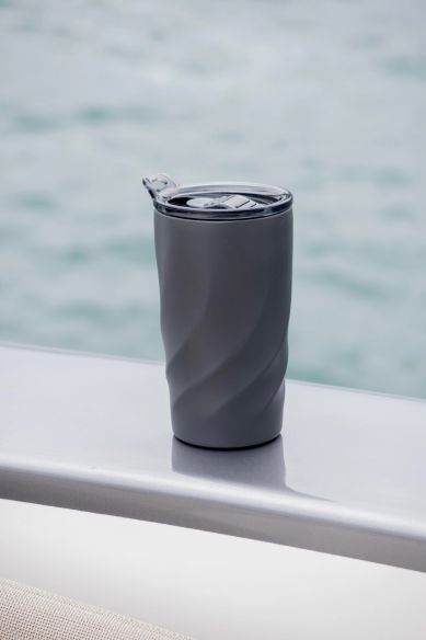 Vaso termo inox reciclado 400 ml cerámico Coppertech tapa