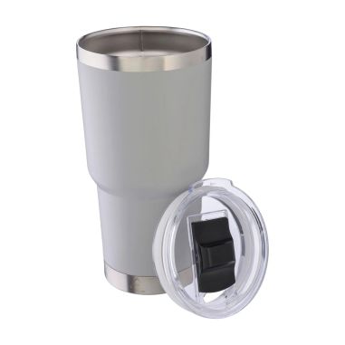 Vaso termo acero inox 304 590 ml doble pared tapa LFGB