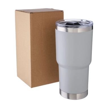 Vaso termo acero inox 304 590 ml doble pared tapa LFGB
