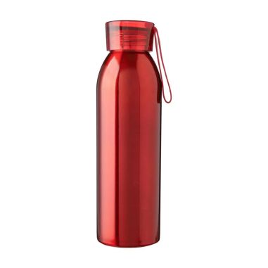 Botella acero reciclado 650 ml con correa