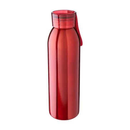 Botella acero reciclado 650 ml con correa