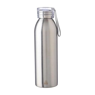Botella acero reciclado 650 ml con correa