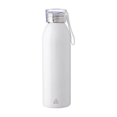 Botella acero reciclado 650 ml con correa