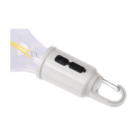 Bombilla Dalton vintage recargable de 60 lúmenes con clip