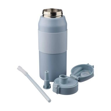 Bidón termo acero 304 800 ml con pajita