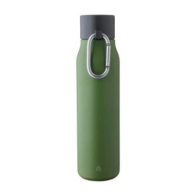 Botella termo de acero inox reciclado 600 ml 6h/9h