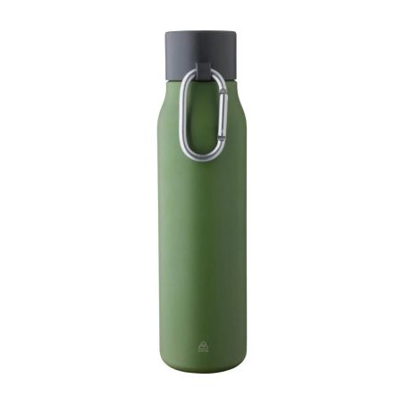 Botella termo de acero inox reciclado 600 ml 6h/9h