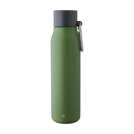 Botella termo de acero inox reciclado 600 ml 6h/9h