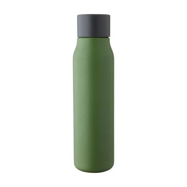Botella termo de acero inox reciclado 600 ml 6h/9h