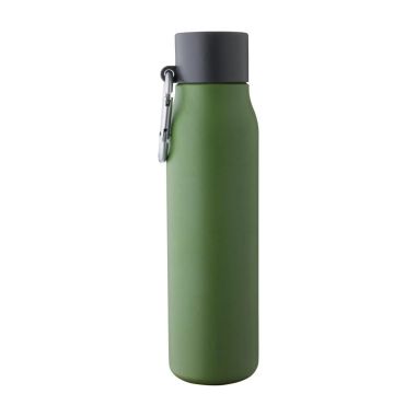 Botella termo de acero inox reciclado 600 ml 6h/9h