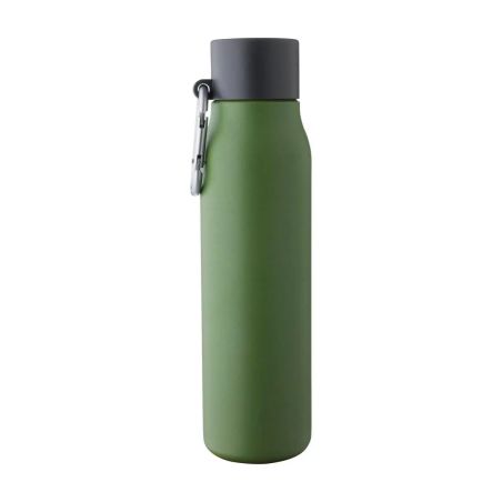 Botella termo de acero inox reciclado 600 ml 6h/9h