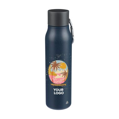 Botella termo de acero inox reciclado 600 ml 6h/9h