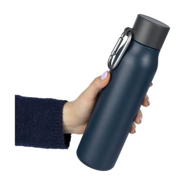 Botella termo de acero inox reciclado 600 ml 6h/9h