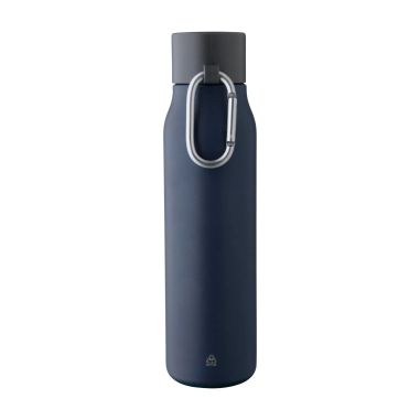 Botella termo de acero inox reciclado 600 ml 6h/9h