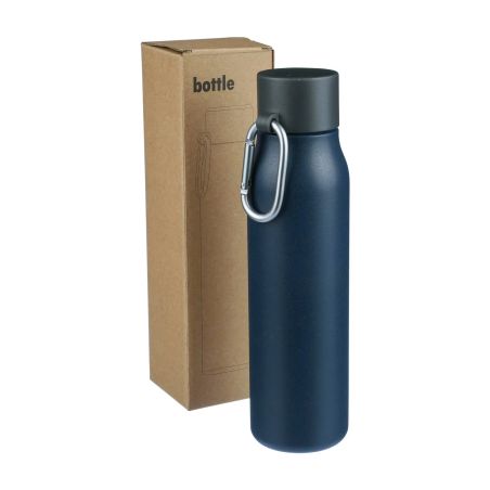 Botella termo de acero inox reciclado 600 ml 6h/9h