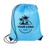 Mochila de cuerdas RPET 210D 5 L esquinas PU - Imagen 1