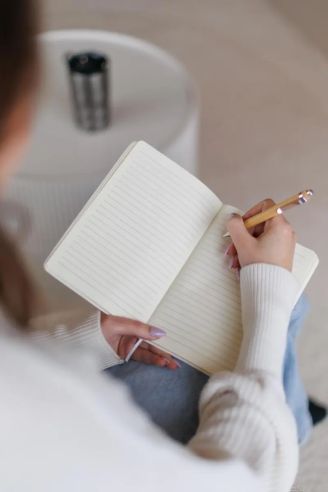 Cuaderno A5 de RPET PU con tapa dura