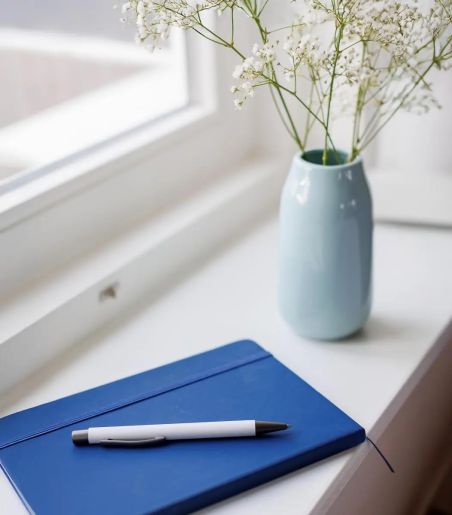 Cuaderno A5 de RPET PU con tapa dura