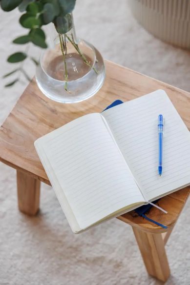 Cuaderno A5 de RPET PU con tapa dura