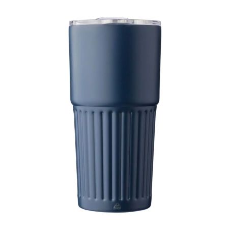 Vaso termo acero reciclado 500 ml con asa