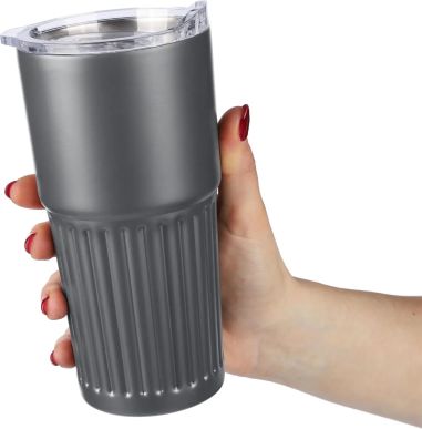 Vaso termo acero reciclado 500 ml con asa