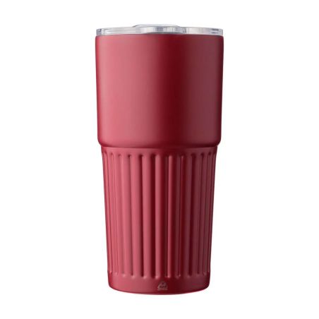 Vaso termo acero reciclado 500 ml con asa