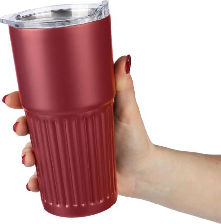 Vaso termo acero reciclado 500 ml con asa