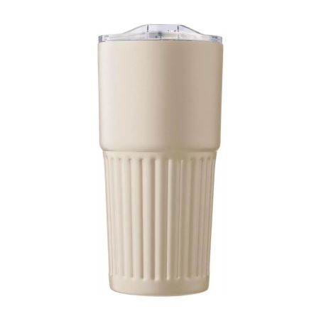 Vaso termo acero reciclado 500 ml con asa