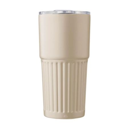 Vaso termo acero reciclado 500 ml con asa