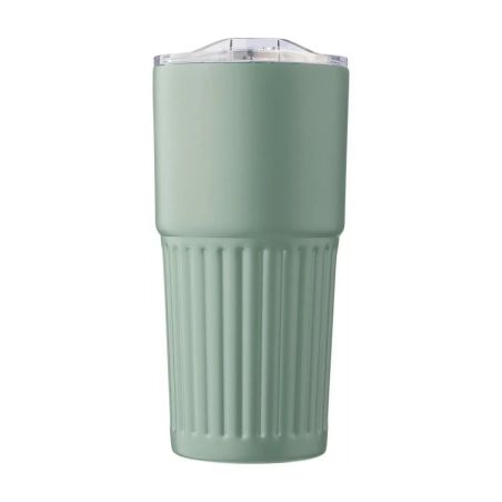 Vaso termo acero reciclado 500 ml con asa