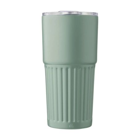 Vaso termo acero reciclado 500 ml con asa
