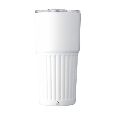 Vaso termo acero reciclado 500 ml con asa