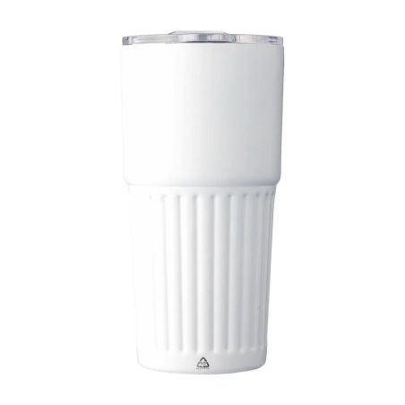Vaso termo acero reciclado 500 ml con asa