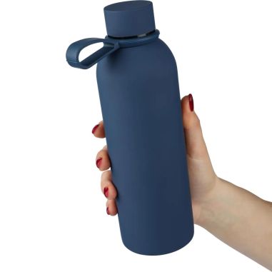 Botella termo reciclada 500 ml tacto suave