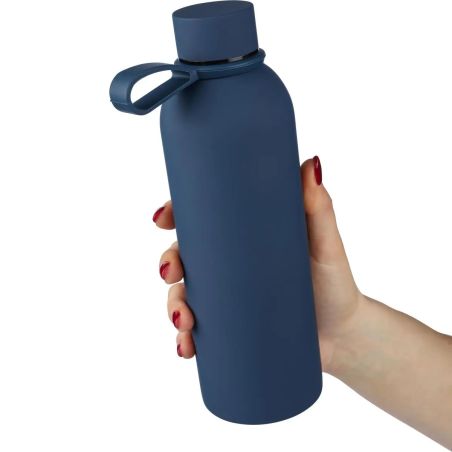 Botella termo reciclada 500 ml tacto suave