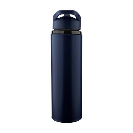 Bidón acero reciclado Zeno 500 ml con pajita