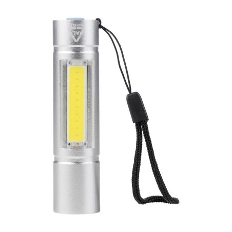 Linterna COB aluminio reciclado 80-100 lm 3 modos USB-C