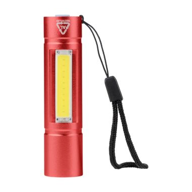 Linterna COB aluminio reciclado 80-100 lm 3 modos USB-C