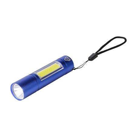 Linterna COB aluminio reciclado 80-100 lm 3 modos USB-C