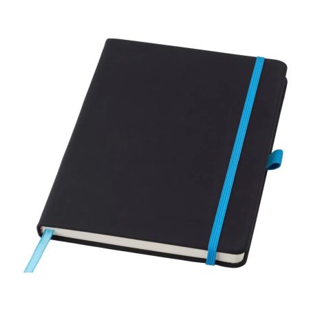 Cuaderno Charlene PU reciclado A5 96p FSC grabado láser