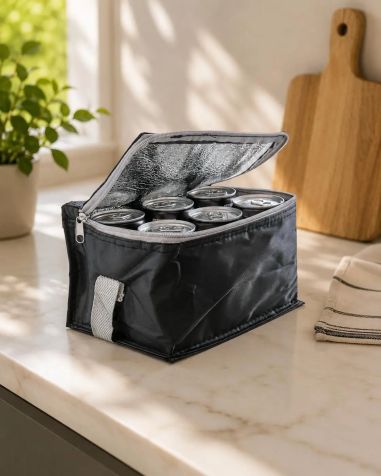 Nevera blanda Cleo de 3 litros para seis latas