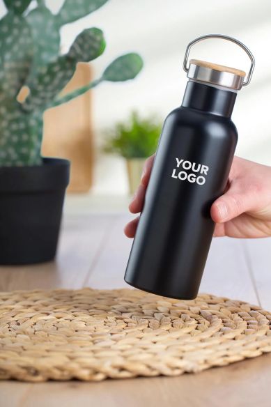 Botella termo acero 304 500 ml con asa